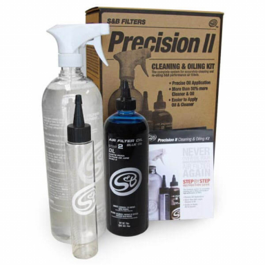 S&B Filters 88-0009 Precision II Air Filter Cleaning & Oil Kit - Blue