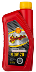 Schaeffer's Supreme 9000 Full Synthetic 0W20 Engine Oil Quart