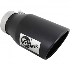 4 Inch SS Black Exhaust Tip | AFE 49T40601-B12