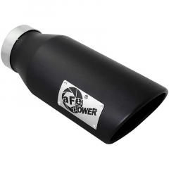 4 Inch Black SS Exhaust Tip | AFE 49T40601-B15