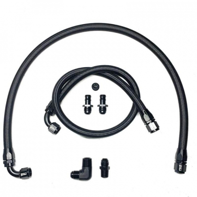 5.9 12v Cummins Full Send Diesel FSD-18-B Braided Heater Hose Kit