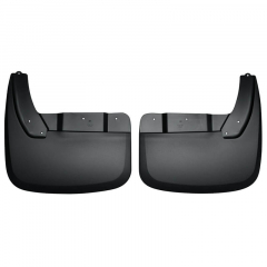 Ram 3500 Dually Black Custom Molded Rear Mud Guards Husky Liners 57181