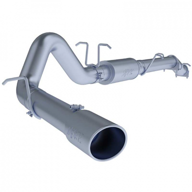 6.0 Powerstroke Installer Series 4 Inch Cat Back Exhaust MBRP S6208AL