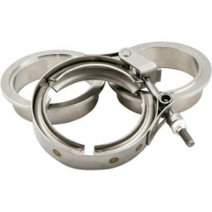 Turbosmart TS-ECK-300 3 Inch 304 Stainless V-Band Clamp With Flange Kit