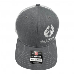 FFD Heather & White Trucker Side Logo Hat