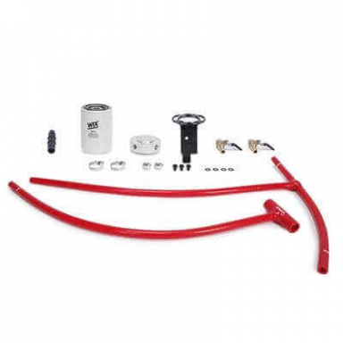6.0 Powerstoke Red Coolant Filter Kit Mishimoto MMCFK-F2D-03RD
