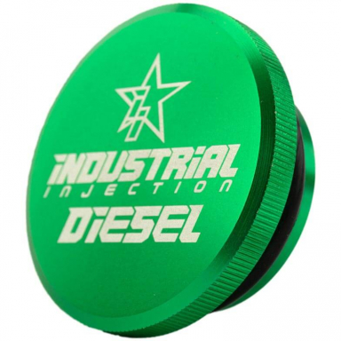 6.7 Cummins Anodized Billet Fuel Filler Cap Industrial Injection 1C1602