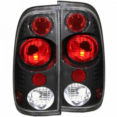 Super Duty 1999-2007 Carbon G2 Tail Lights | Anzo 211064