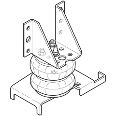 Powerstroke 1984-2004 Ride - Rite Air Bag Helper Springs Firestone 2223