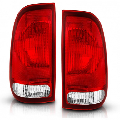 Super Duty 1999-2007 Red Tail Lights | Anzo 311307