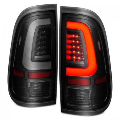 6.4 | 6.7 Powerstroke Smoked Plank Style LED Tail Lights | Anzo 311379