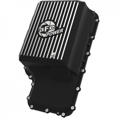 6.7 Powerstroke Black Transmission Pan | AFE 46-71220B