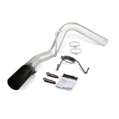 6.7 Cummins Monster Exhaust With Black Tip | Banks Power 49775-B