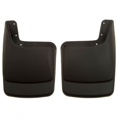 Super Duty 1999-2010 Black Custom Molded Rear Mud Guards Husky Liners 57581