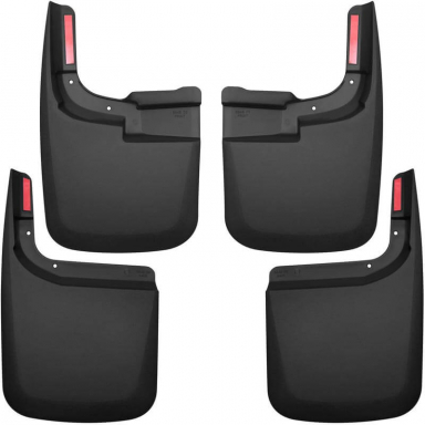F-250/350 2017-2023 Black Custom Molded Mud Guard Set Husky Liners 58466