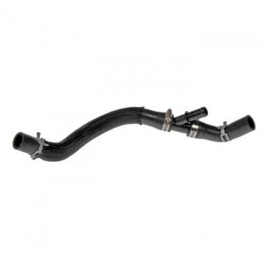 6.0 Powerstroke Engine Heater Hose Assembly (From Tee To Bottom Of Overflow Bottle) Dorman 626-214