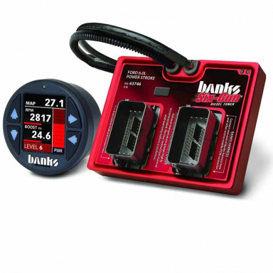 6.0 Powerstroke Six-Gun Diesel Tuner With Idash 1.8 | Banks 61424