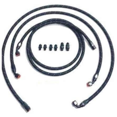 5.9 Cummins Full Send Diesel FSD-09-BE Braided Transmission Line Kit