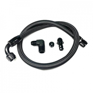 5.9 Cummins Full Send Diesel FSD-20-B Braided Lower Heater Hose