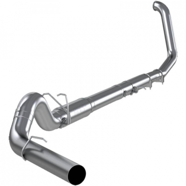7.3 Powerstroke 5 Inch Performance Series Turbo-Back Exhaust System w/Muffler MBRP S62220P