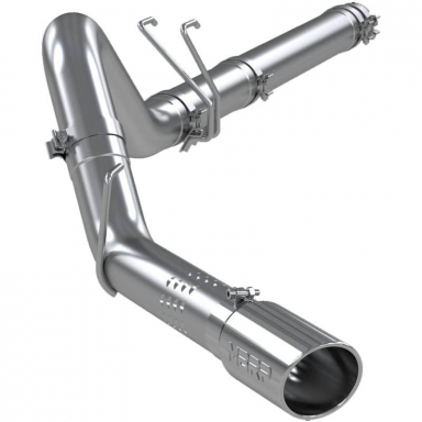 6.4 Powerstroke 4 Inch Installer Series Filter-Back Exhaust System MBRP S6242AL