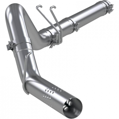 6.4 Powerstroke 4 Inch SLM Series Filter-Back Exhaust System MBRP S6242SLM
