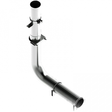 4 Inch Installer Series Single Stack Exhaust System MBRP UT4001
