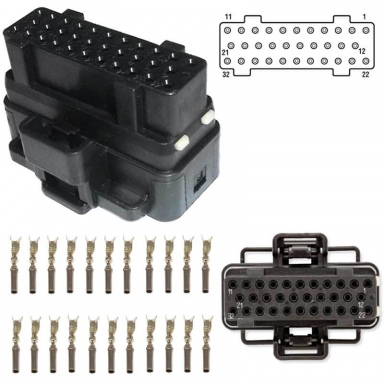 6.0 Powerstroke Fuel Injector Control Module (FICM) Connector X-3 | Bostech WH02703