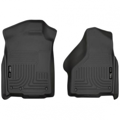 6.7 Cummins Weatherbeater Front Floor Liners Husky Liners 18031