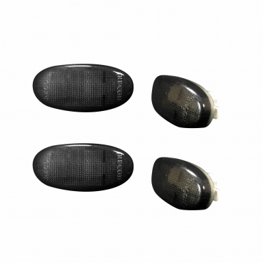 Super Duty Dually 11-23 Smoked 4-PC LED Dually Fender Lights Recon 264136BK