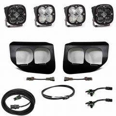 F-250/350 2020-2022 Squadron SAE/PRO Clear Pocket Lights (Upfitter) | Baja Designs 447736UP