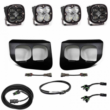 F-250/350 2020-2022 Squadron SAE/PRO Clear Pocket Lights (Upfitter) | Baja Designs 447736UP