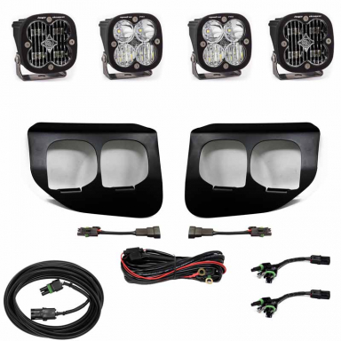 F-250/350 2020-2022 Squadron SAE/PRO Clear Pocket Lights (Toggle) | Baja Designs 447736