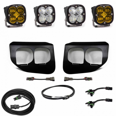 F-250/350 2020-2022 Squadron SAE/PRO Amber Pocket Lights (Upfitter) | Baja Designs 447737UP