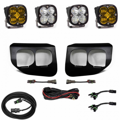 F-250/350 2020-2022 Squadron SAE/PRO Amber Pocket Lights (Toggle) | Baja Designs 447737