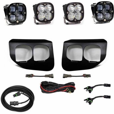 F-250/350 2020-2022 Squadron SAE/Sport Clear Pocket Lights (Toggle) | Baja Designs 447738