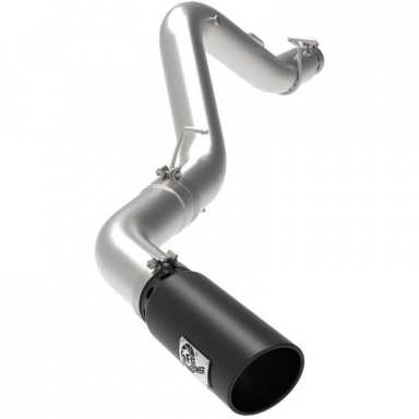 L5P Duramax Large Bore HD 5 Inch Filter-Back Exhaust AFE 49-44125