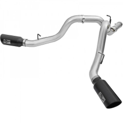 LML Duramax Atlas 4 Inch Dual Filter-Back Exhaust | AFE 49-04080