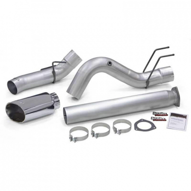 6.7 Powerstroke 5 Inch Single Monster Exhaust System | Banks 49795