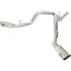 LML Duramax Atlas 4 Inch Dual DPF-Back Exhaust | AFE 49-04043