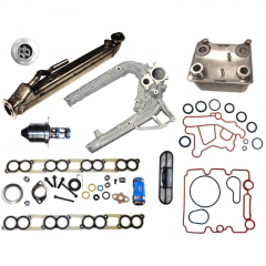 6.0 Powerstroke EGR Cooler & Valve With Oil Cooler Kit & Manifold | Bostech EGR500-5