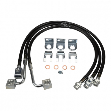 Ford S/S Braided Brake Lines PMF PMF-SBK-FRD-80UP-0-SM