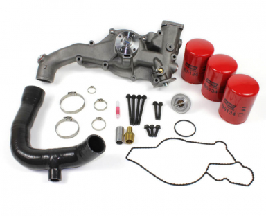 7.3 OBS Powerstroke Dieselsite Water Pump w/ Coolant Filter