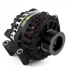 6.0 Powerstroke XDP XD349 Wrinkle Black HD High Output Alternator