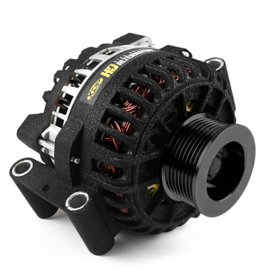 6.0 Powerstroke XDP XD349 Wrinkle Black HD High Output Alternator