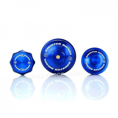 6.4 Powerstroke Sinister sd-bck-6.4 Oil & Fuel Filter Cap Kit