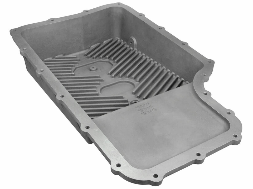 6.7 Powerstroke 6R140 Raw Transmission Pan | AFE 46-70180