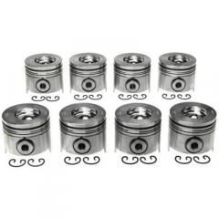 7.3 Powerstroke Pistons w/Rings .040 Over Set (8) Mahle 224-3163WR.040