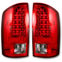 Cummins 2003-2006 Red LED Tail Lights Recon 264171RD