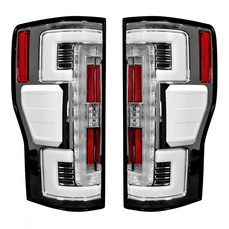 6.7 Powerstroke Recon Dual U-Bar Clear Lens OLED Tail LIghts
